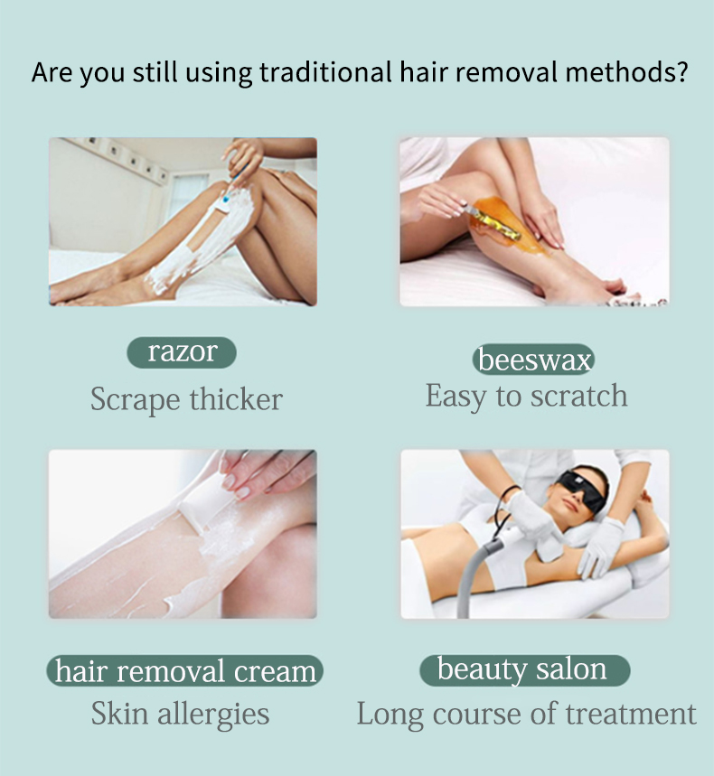 Painless hair removal