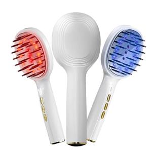 2025 Hot Anti Hair Loss Massage EMS Laster Massage Comb Brush Phototherapy Hair Loss Led Comb Massage