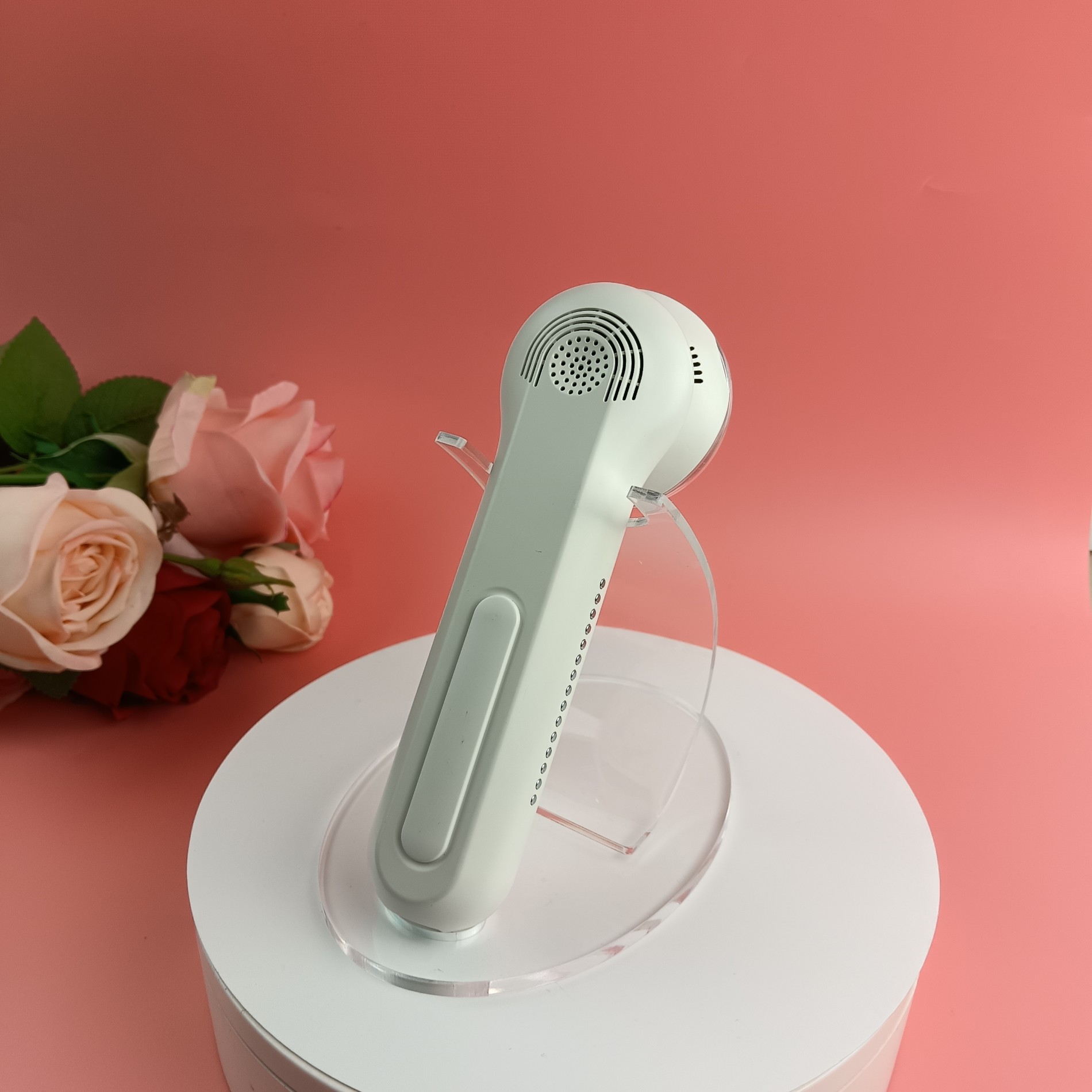 Newly Multi-Functional EMS Hot & Cold Red Blue Light Therapy Facial Beauty Device Home Use Face Anti-aging Neck Lifting Massager
