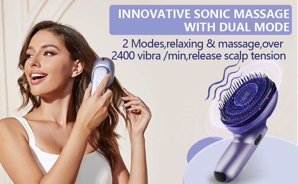 Vibration Comb Brush