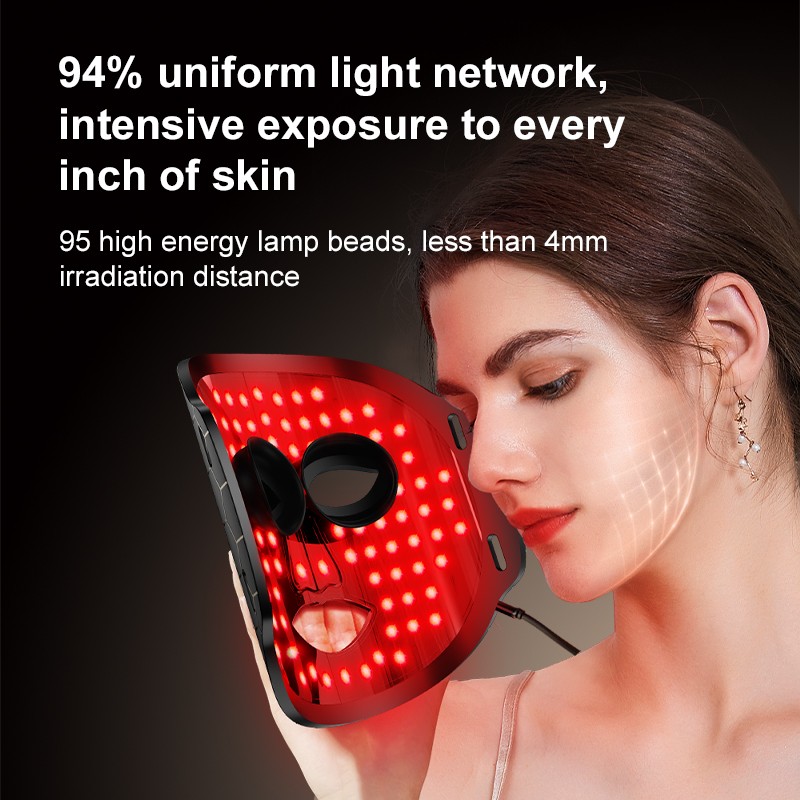 Revitalize Your Skin with the 7 Colors LED Silicone Face Therapy Mask for Skin Rejuvenation