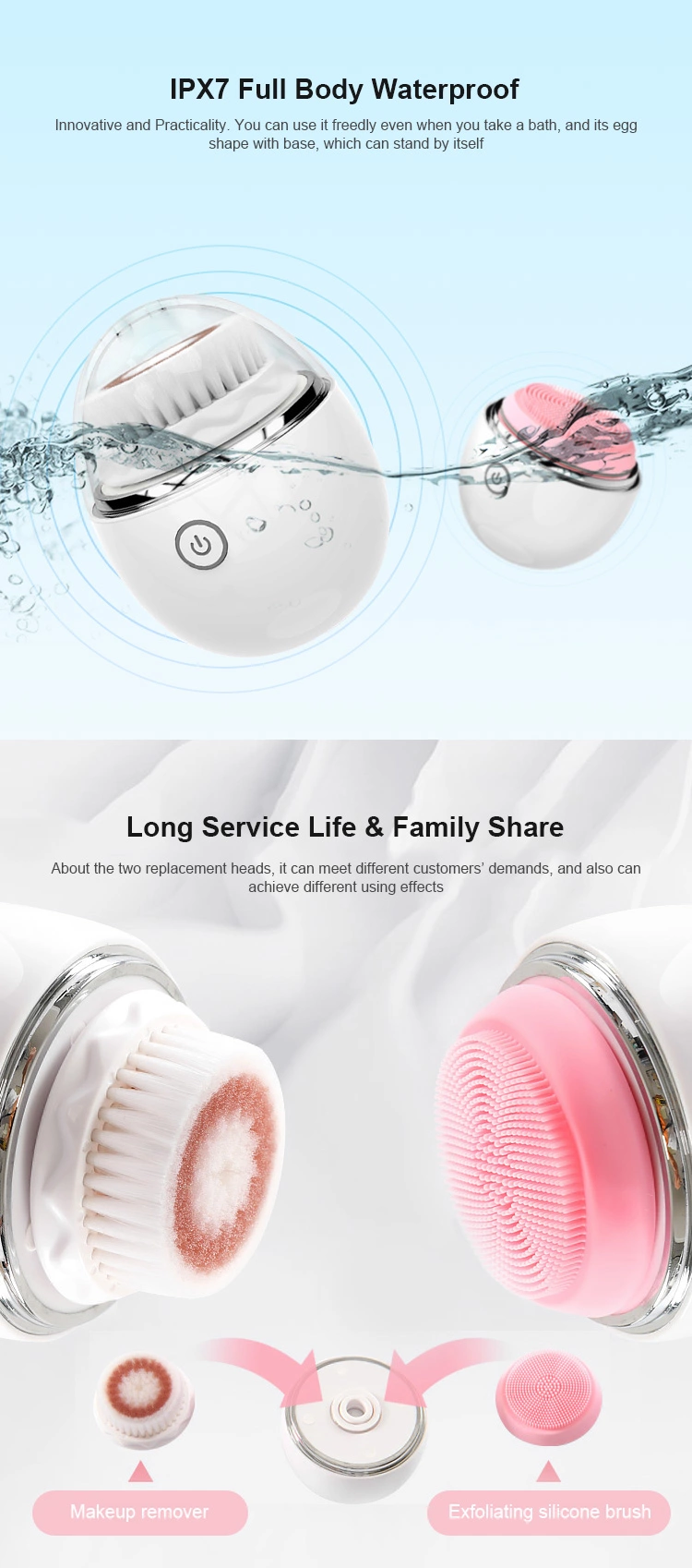 Silicone Facial Brush