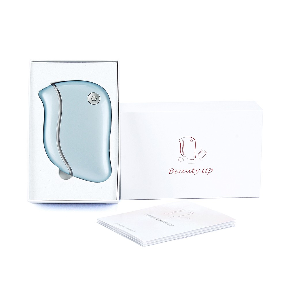 New Designed 4-in-1 Mini Electric Facial Scraping Board a Household Cosmetic Instrument for Facial & Full-Body Massage