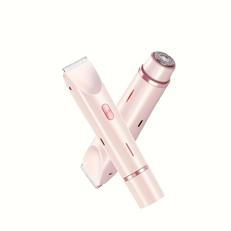 New 2025 Type-C Ipx7 Waterproof Hair Shaver for Women and Men Electric Hair Trimmer for Household Use With Replaceable Tool Head