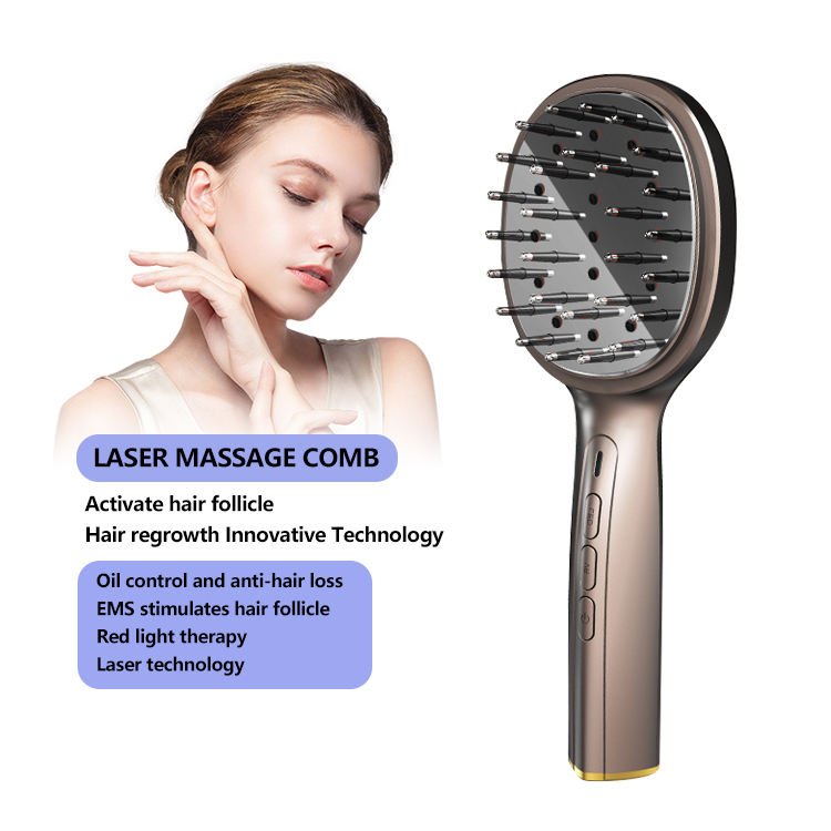 EMS Laster Massage Comb Brush