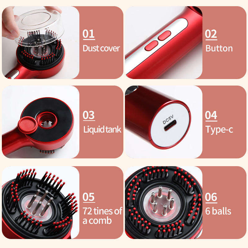 Vibration Comb Brush