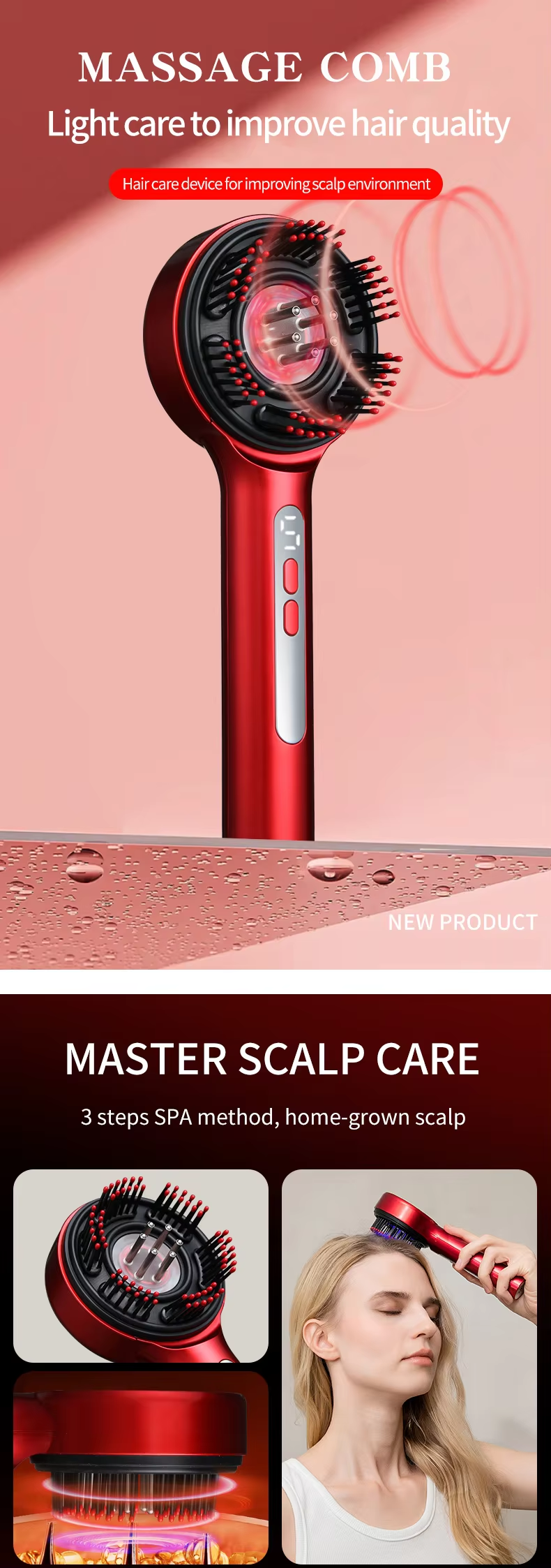 Scalp Head Massager