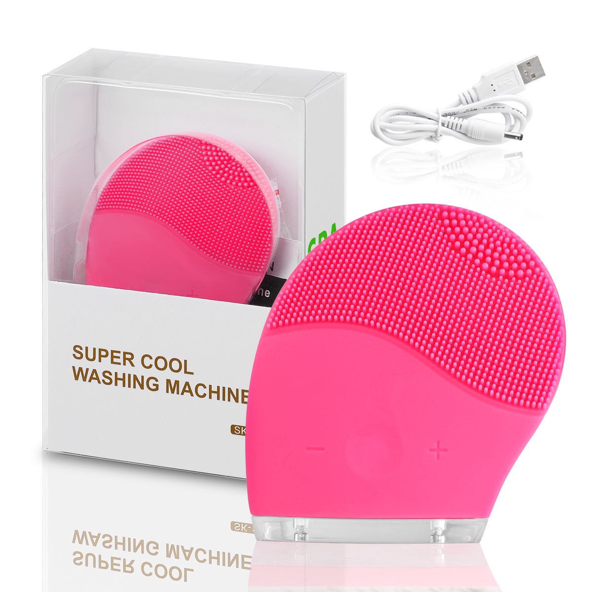 Best Selling Portable Silicone Electric Deep Face Cleaning Scrubber Beauty Health Skin Care Instrument for Facial Cleanser