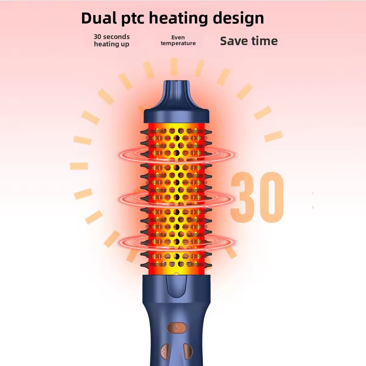 Portable 2025 New Arrival Electric Curling Comb Beauty Household Heated Curling Iron Hair Styling Ion Curling Iron for Women Use