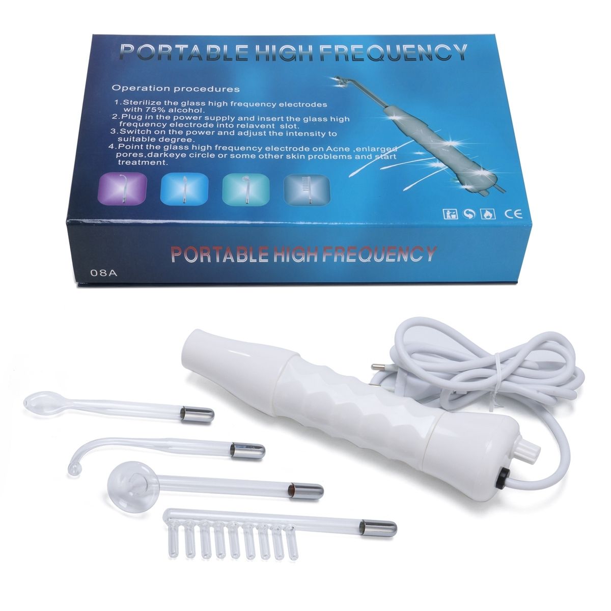 Electrotherapy Derma Wand