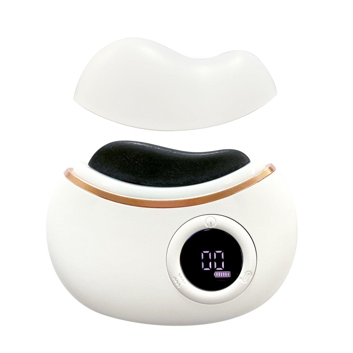 Manufacturer High Quality Facial Massage Electric Bian Stone Scraping Board Portable Gua Sha Vibration Smart Face Lifting