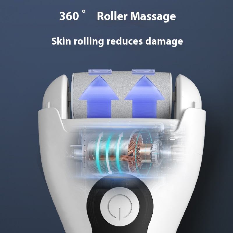 Китай Электронная пилка для ног с ЖК-дисплеем, перезаряжаемая через Тип-C, для удаления омертвевшей кожи и мозолей, подходит для домашнего использования., производитель