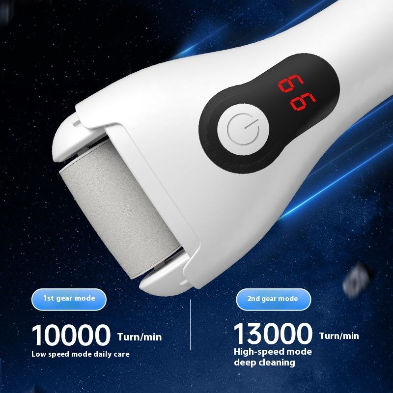 Китай Электронная пилка для ног с ЖК-дисплеем, перезаряжаемая через Тип-C, для удаления омертвевшей кожи и мозолей, подходит для домашнего использования., производитель