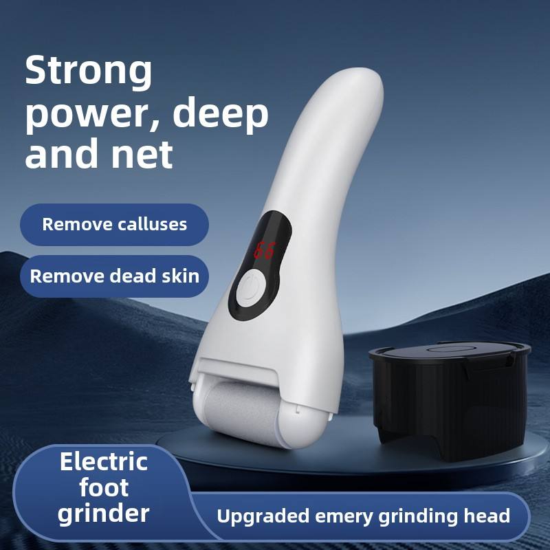 Китай Электронная пилка для ног с ЖК-дисплеем, перезаряжаемая через Тип-C, для удаления омертвевшей кожи и мозолей, подходит для домашнего использования., производитель