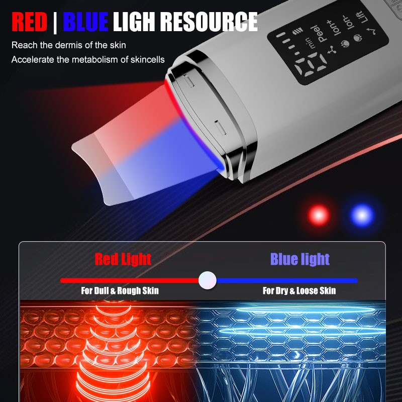 LED Light Ultrasonic Skin Scrubber: Your Solution for Pore Clean, Cuticle Removal & Wrinkle Reduction—Why Should You Buy It Now?