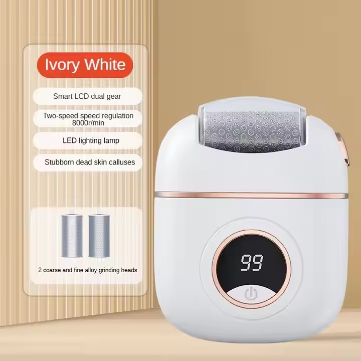 Китай Миниатюрная портативная электрическая шлифовальная машинка для ног, перезаряжаемая, для удаления мозолей и натоптышей, инструменты для педикюра, пилка для ног, уход за ногами, удаление омертвевшей кожи., производитель
