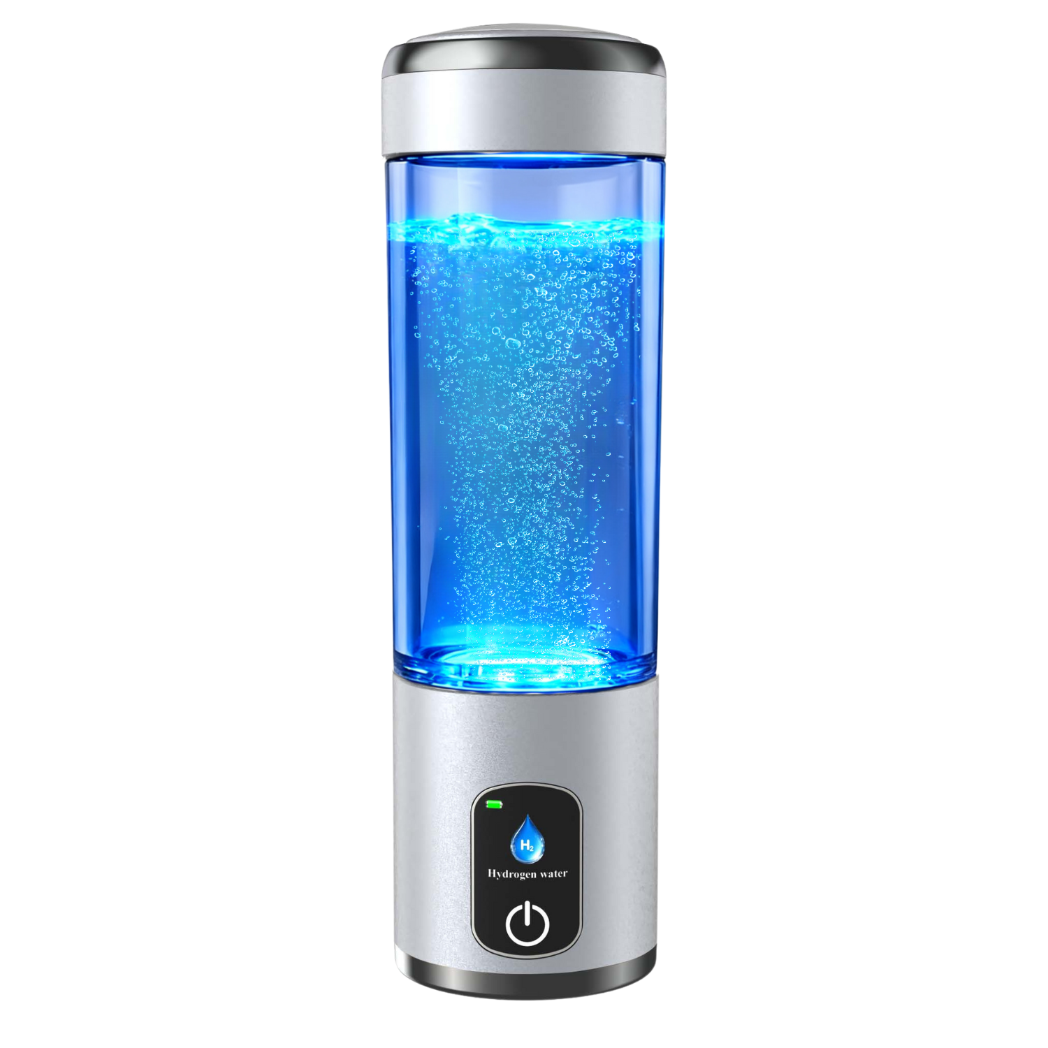 Китай Высококачественный портативный интеллектуальный кувшин для получения воды, обогащенной водородом (8000 ppb), объемом 320 мл, с предохранительным клапаном и баллонами с водородом., производитель
