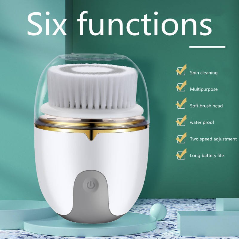 Китай Электронная мини-щетка для лица 3 в 1 — популярный косметический аксессуар для умывания лица., производитель