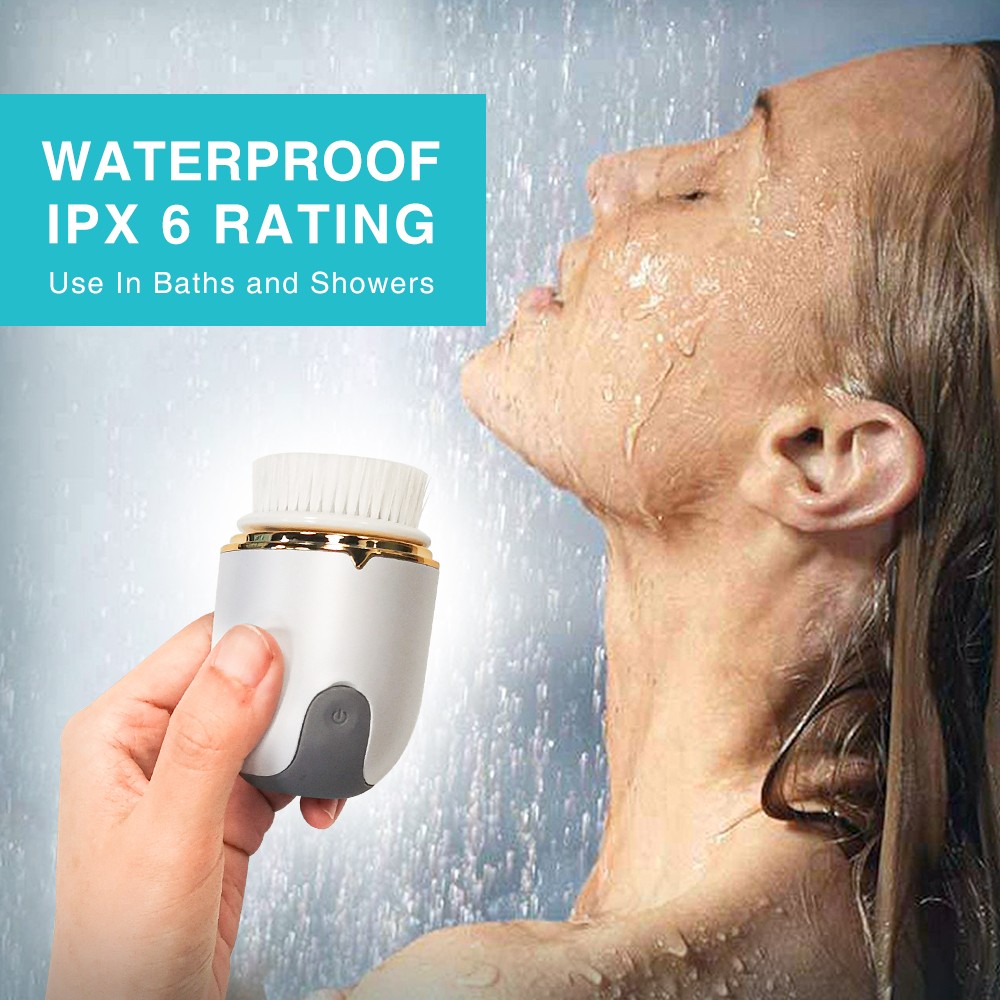 Китай Электронная мини-щетка для лица 3 в 1 — популярный косметический аксессуар для умывания лица., производитель