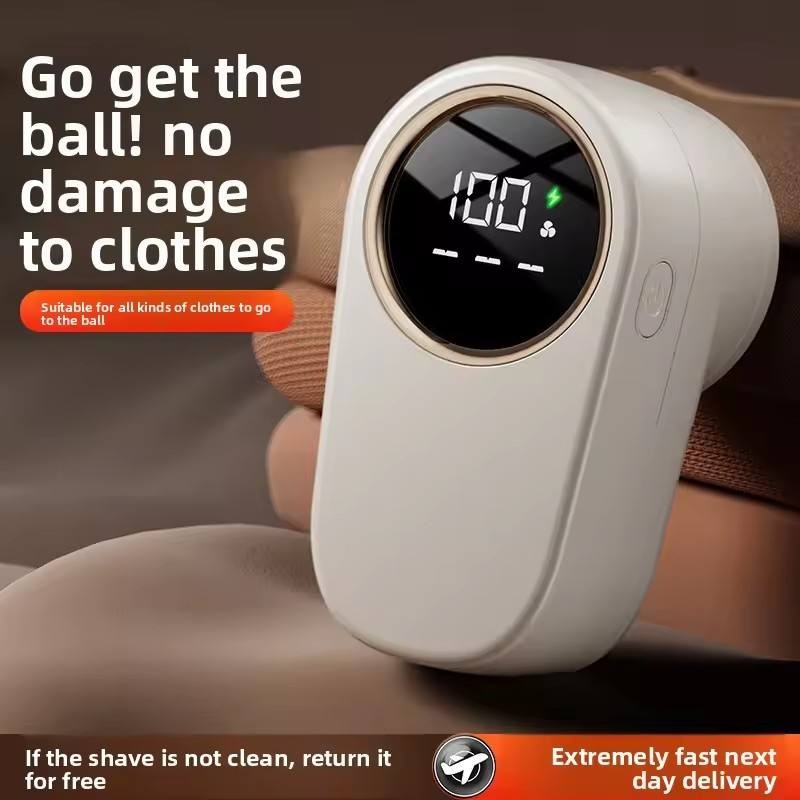 Home Use ABS Lint Remover Machine Hair Ball Trimmer Ball Trimmer Digital Display Hair Remover Clothes Shaver Rechargeable