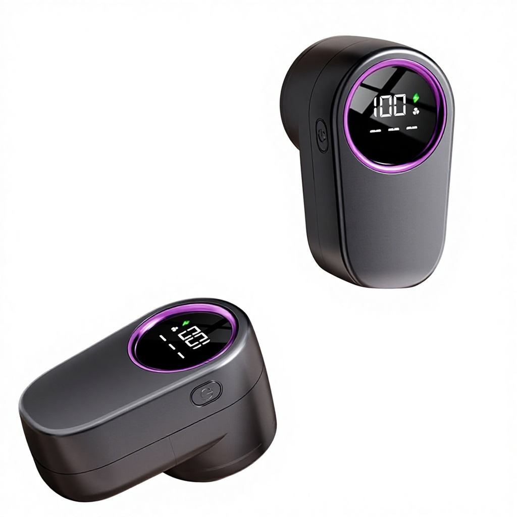 Home Use ABS Lint Remover Machine Hair Ball Trimmer Ball Trimmer Digital Display Hair Remover Clothes Shaver Rechargeable