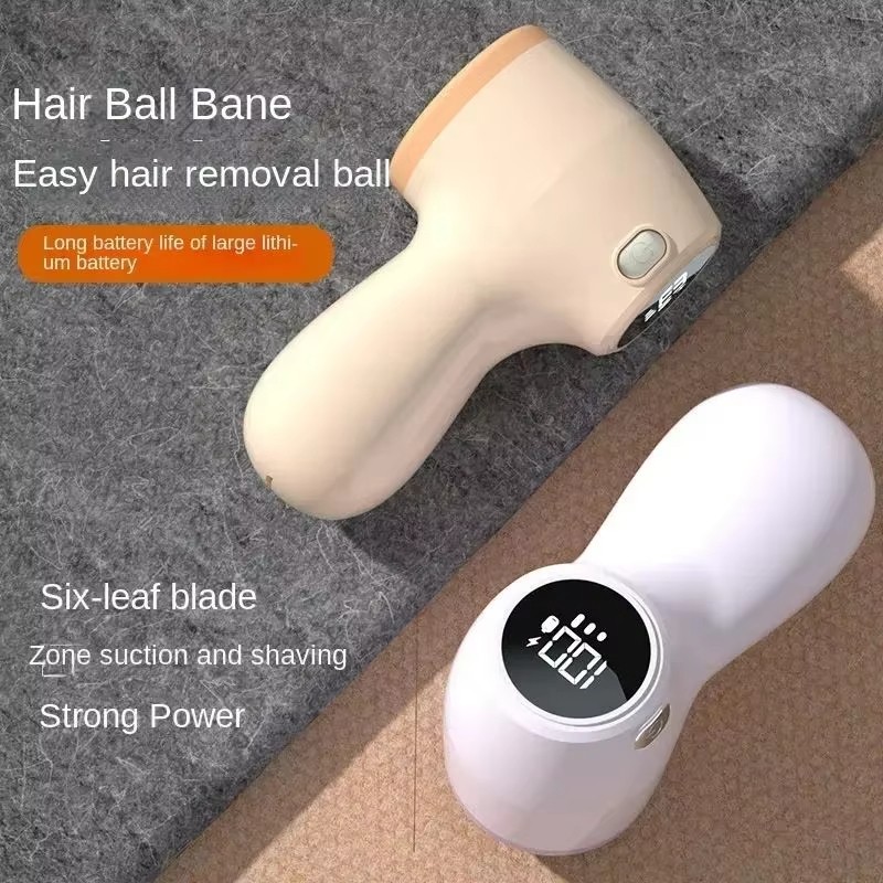 Small 6-blade Fabric Shaver Machine Portable and Rechargeable for Removing Clothes Fuzz and Pellets
