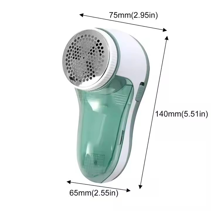 Portable and Rechargeable 3-blade Electric Lint Remover for Household As Well As Travel Use