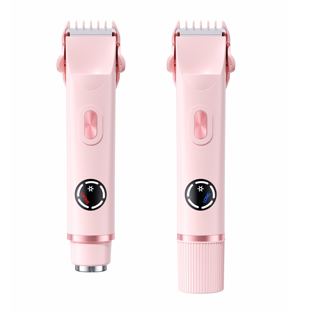 Portable Painless Epilator Device USB Home Use Electric Lady Hair Shaver with Dual Head Hair Trimmers & Clippers