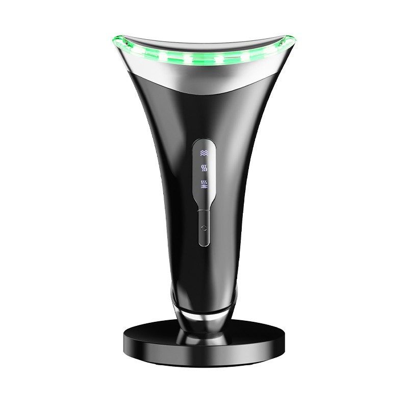 New Wireless Face & Neck Lifting Massager 3 LED Lights EMS Winkle Removal Neck Massage Rechargeable for Skin Care