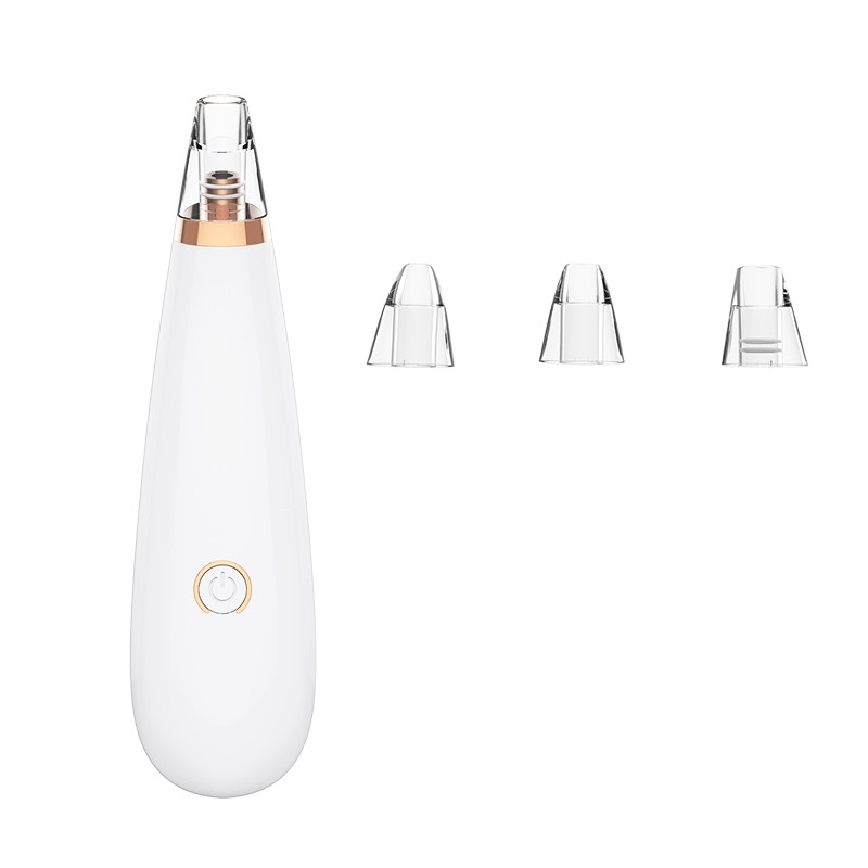 Battery-Operated Micro Diamond Dermabrasion Machine for Electric Blackhead Removal and Pore Vacuum Suction Face Cleaning
