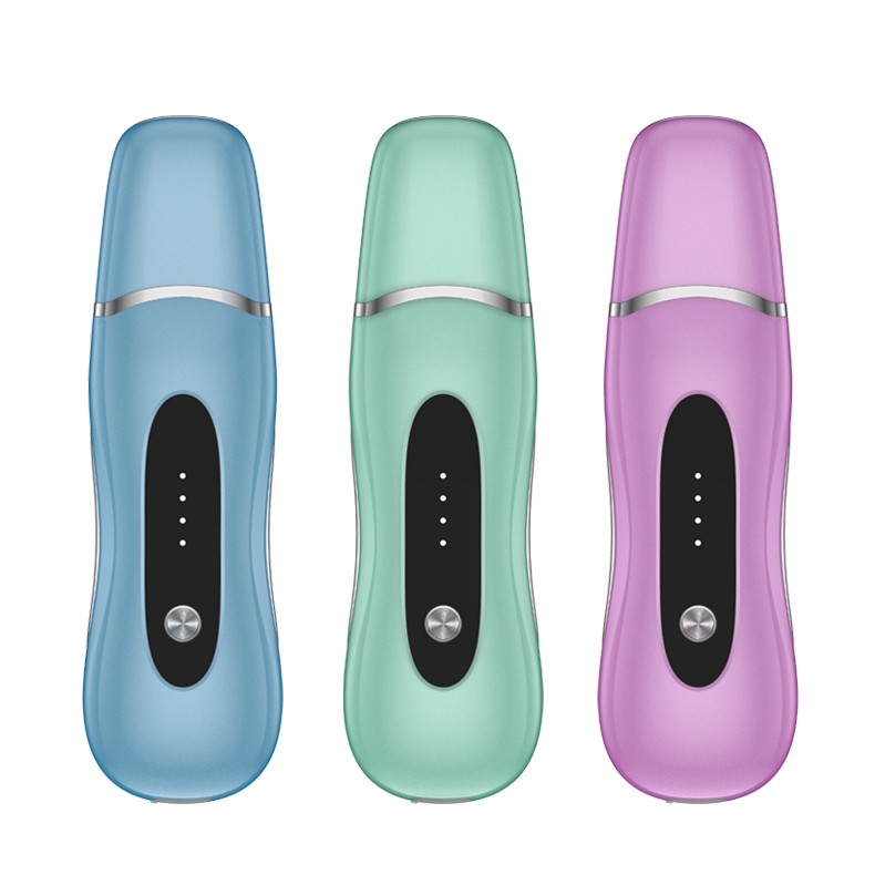 New Ultrasonic Face Facial Cleaner with USB Rechargeable Feature for Skin Scrubbing Blackhead Removal and Exfoliating