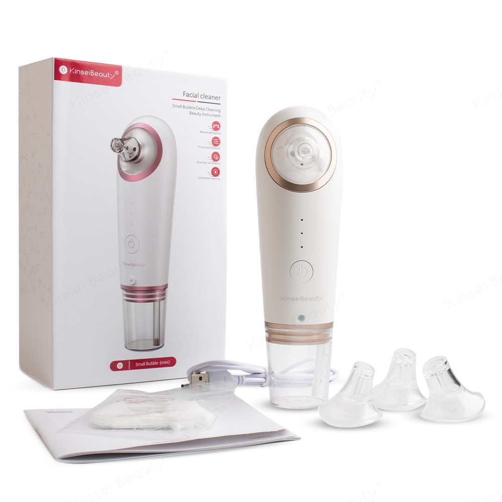 Professional Electric Small Bubble Blackhead Remover Vacuum Pore Cleaner Deep Cleaning Moisturizing Blackhead Remove Machine