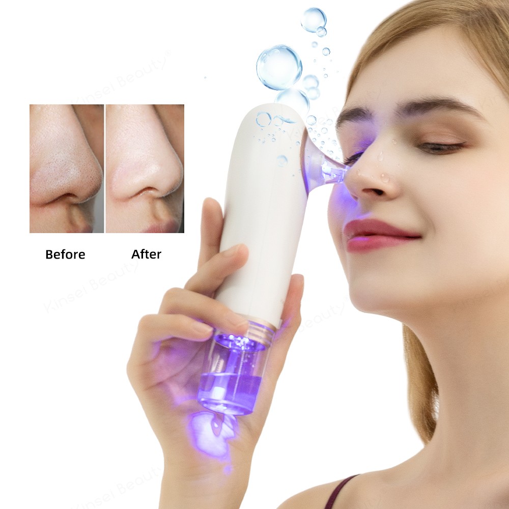 Professional Electric Small Bubble Blackhead Remover Vacuum Pore Cleaner Deep Cleaning Moisturizing Blackhead Remove Machine