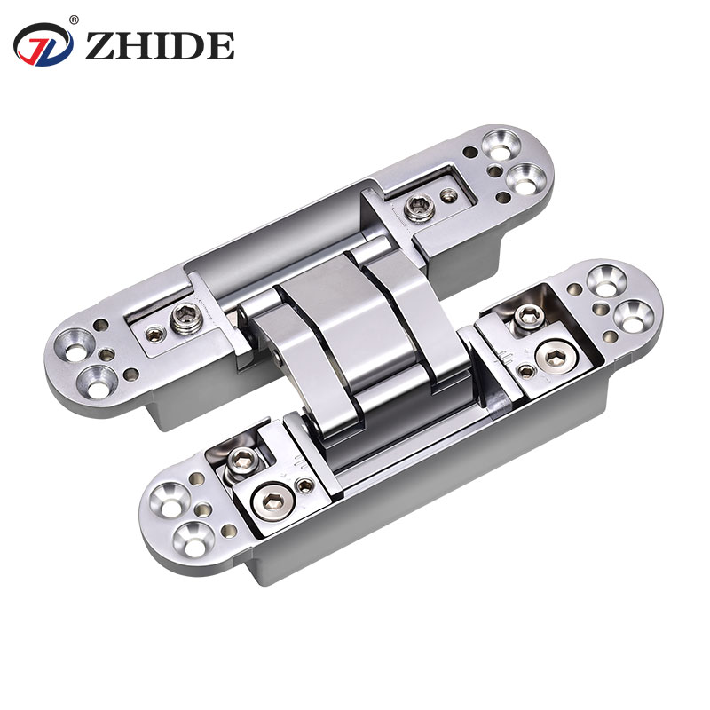 Supply Zinc Aluminum 3D Adjustable Concealed Hinges for Wooden Door