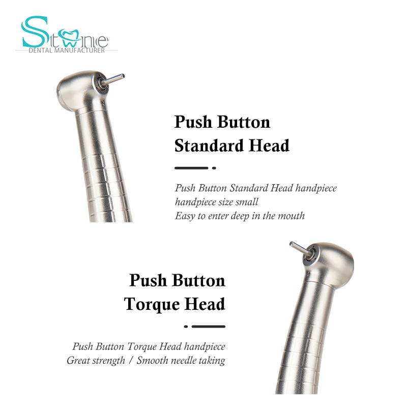 Supply Dental High Speed Push Button Chuck Handpiece Wholesale Factory