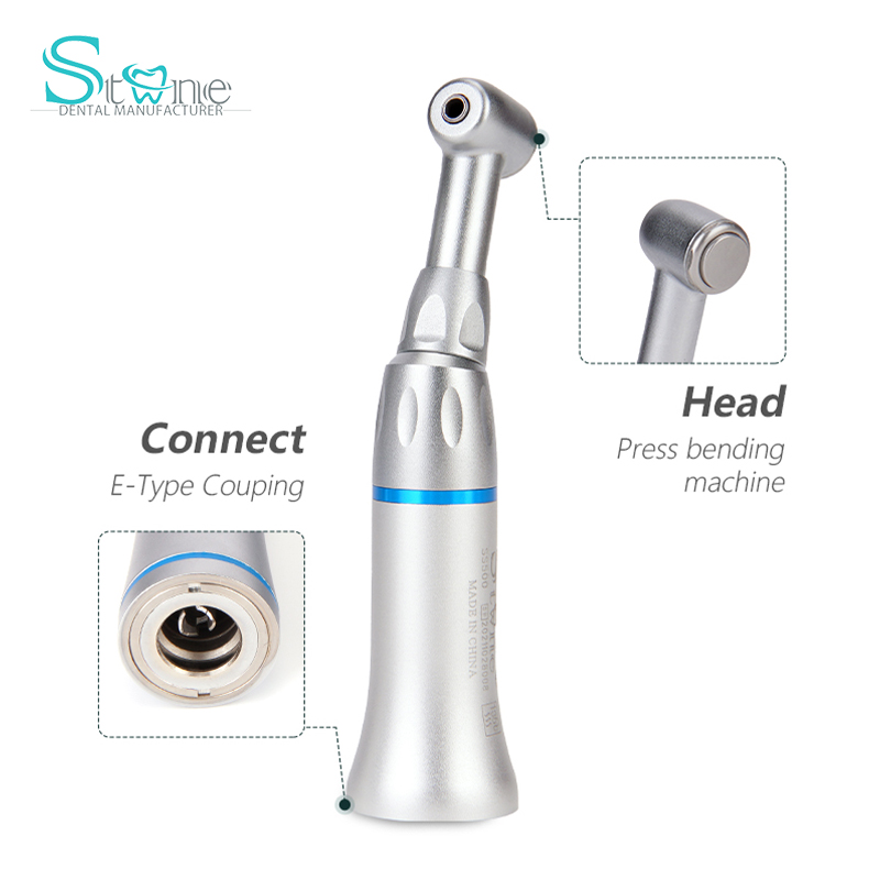 Supply Low Speed Contra Angle 1: 1 Speed Push Button Dental Handpiece ...