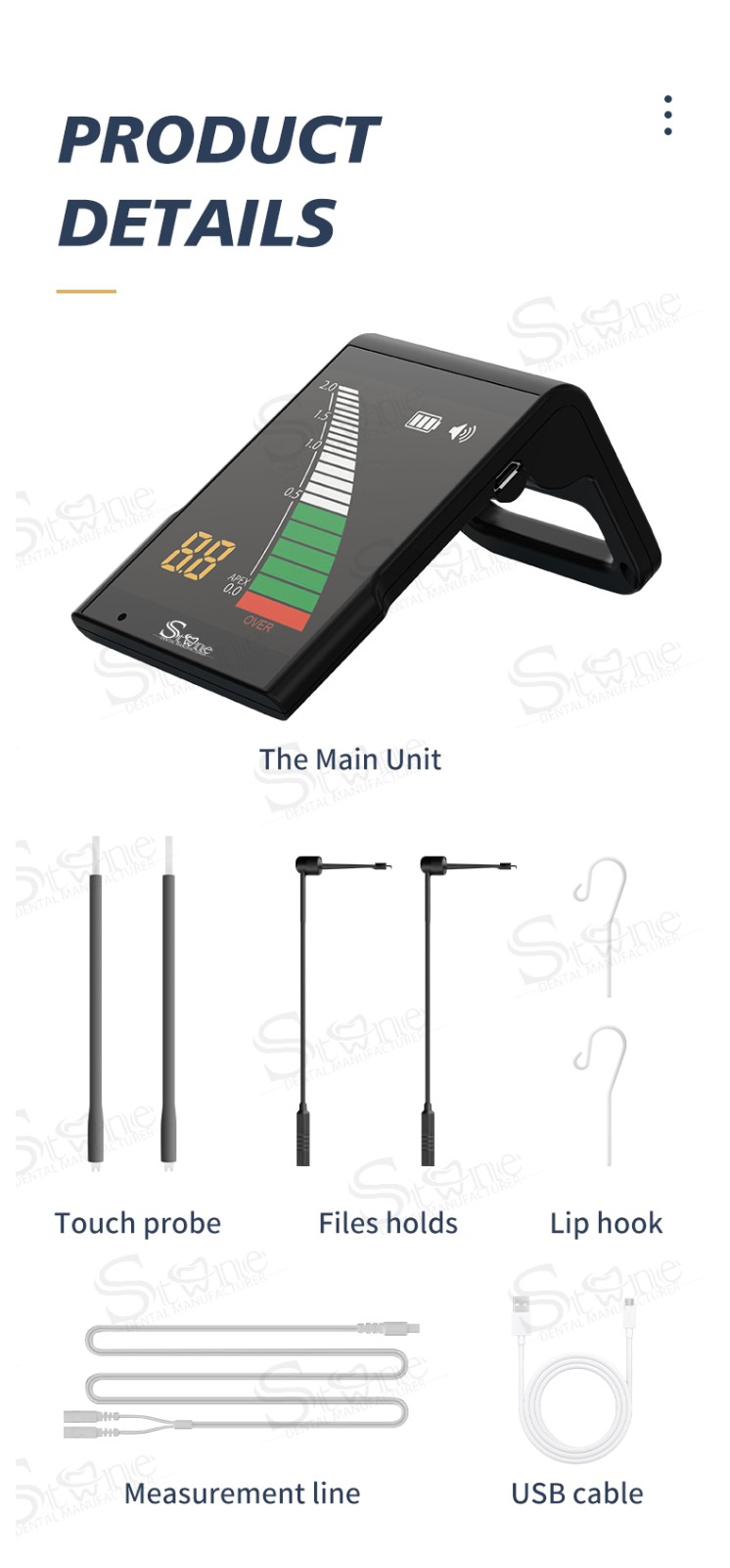 Supply Touch Screen Dental Apex Locator Dental Rotary Instrument