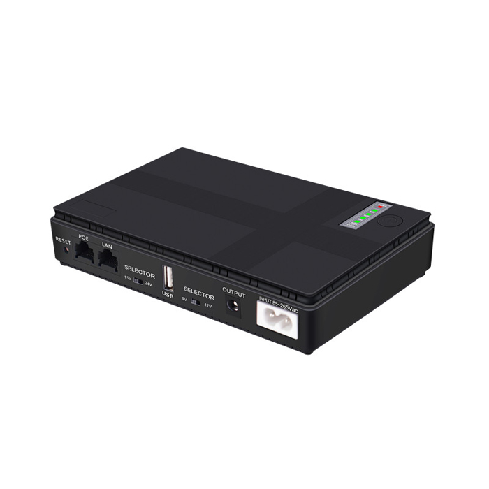 Router UPS 9V 12V con batteria al litio 8800mAh