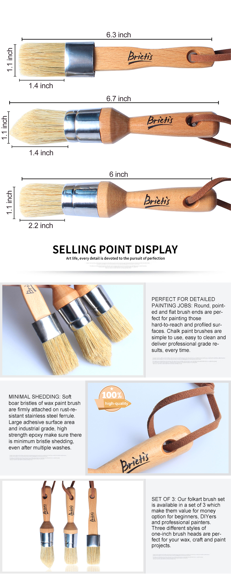 wax brush for chalk paint