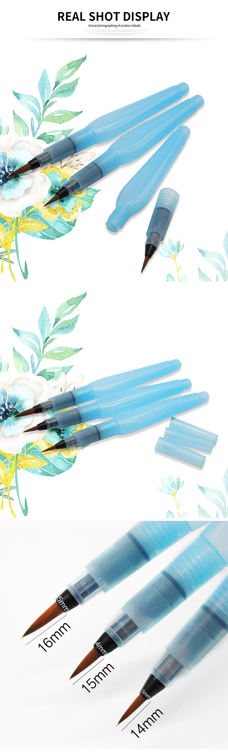 water color brush pens