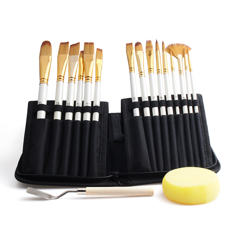 Pincéis de pintura de artista de boa qualidade