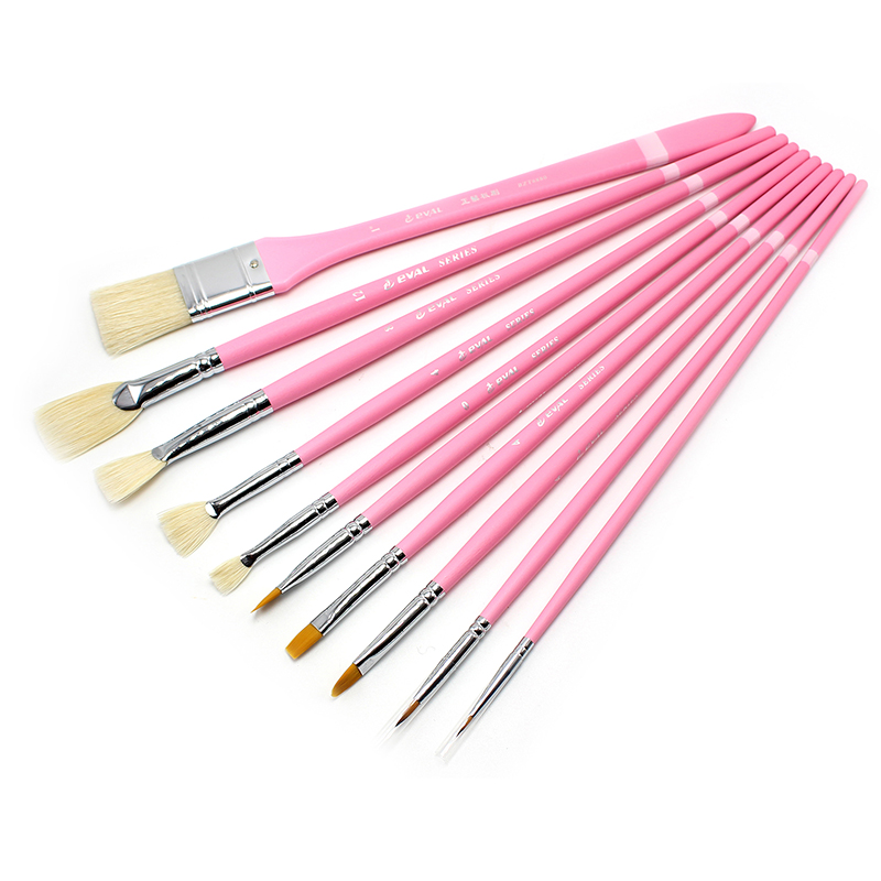 Conjunto de pincéis de pintura de artista profissional para óleos