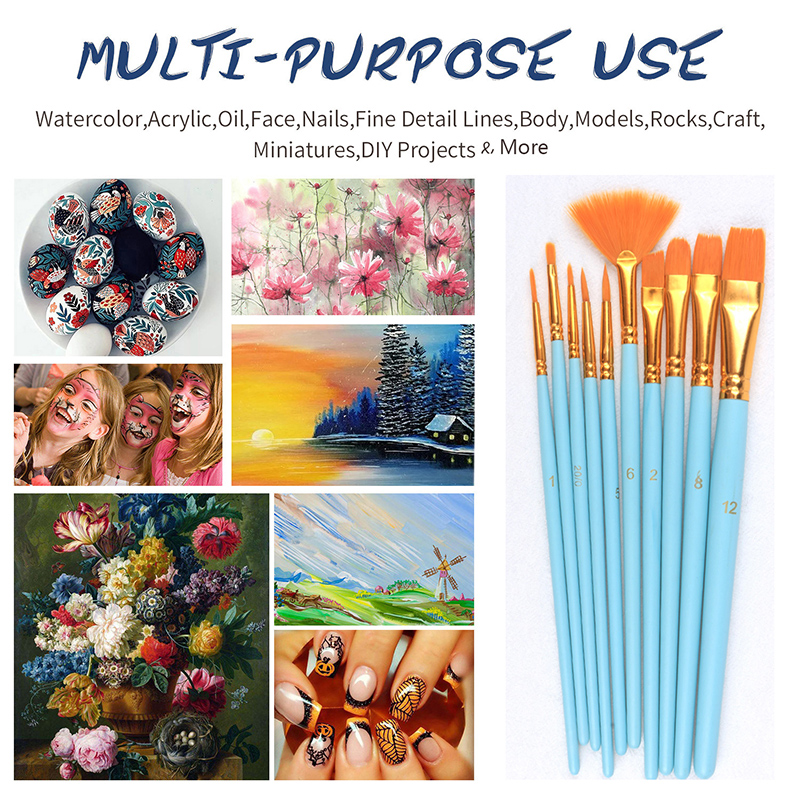 Acrylic Paint Fan Brush Art Painting Manufacturers, Acrylic Paint Fan Brush Art Painting Factory, Supply Acrylic Paint Fan Brush Art Painting