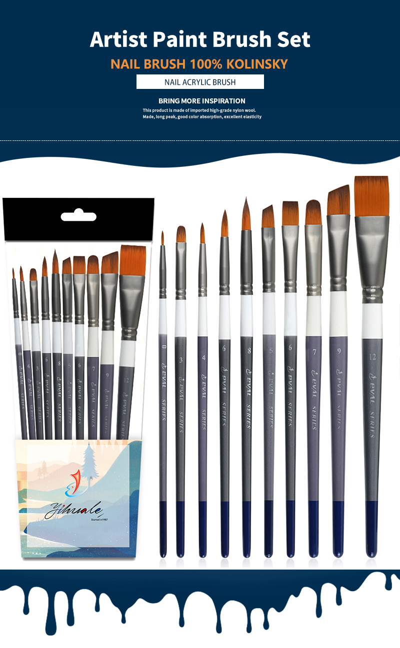 Supply Artist paint brush set Wholesale Factory Jiangxi Yihuale Pen