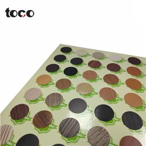 Wood Furniture Sticker For Screw Caps Hole Cover