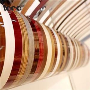 Wood Grain Tape Rolls Laminated Edge Banding Pvc