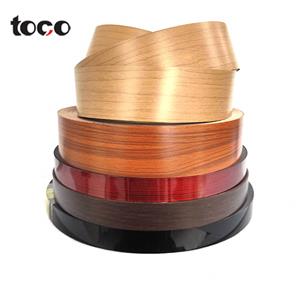 High Gloss Wood Grain Pvc Plastic Edge Banding Strip