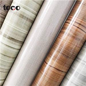 Embossed Wood Grain Flex Furniture Woodgrain Pvc Foil