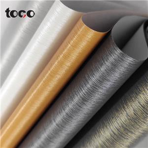 Self Adhesive Wood Grain Furniture Pvc Membrane Foil