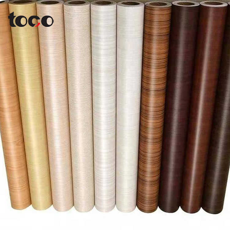 Embossed Pvc Wood Grain Film For Lamination Chipboard